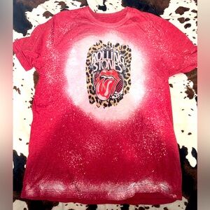 Rolling Stones bleached tshirt